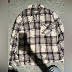 Veronica Beard plaid button down shirt